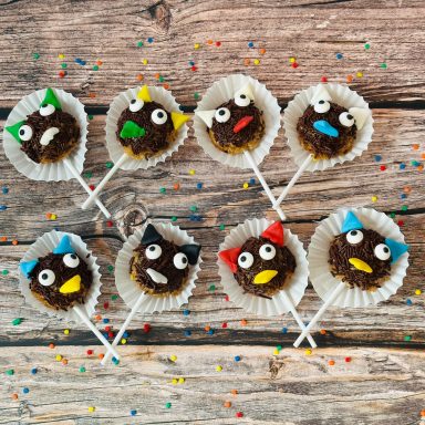 Oat funny lollipops